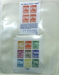 1964 Famous "Potato" stamps