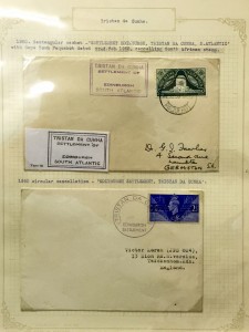 1950 Catchet and Cancellation on cover of the Settlement of Edinburgh