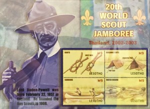 Thailand 20th World Scout Jamboree from Lesotho