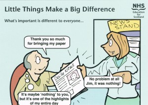 Patient Care Training Postcards – National Health Service